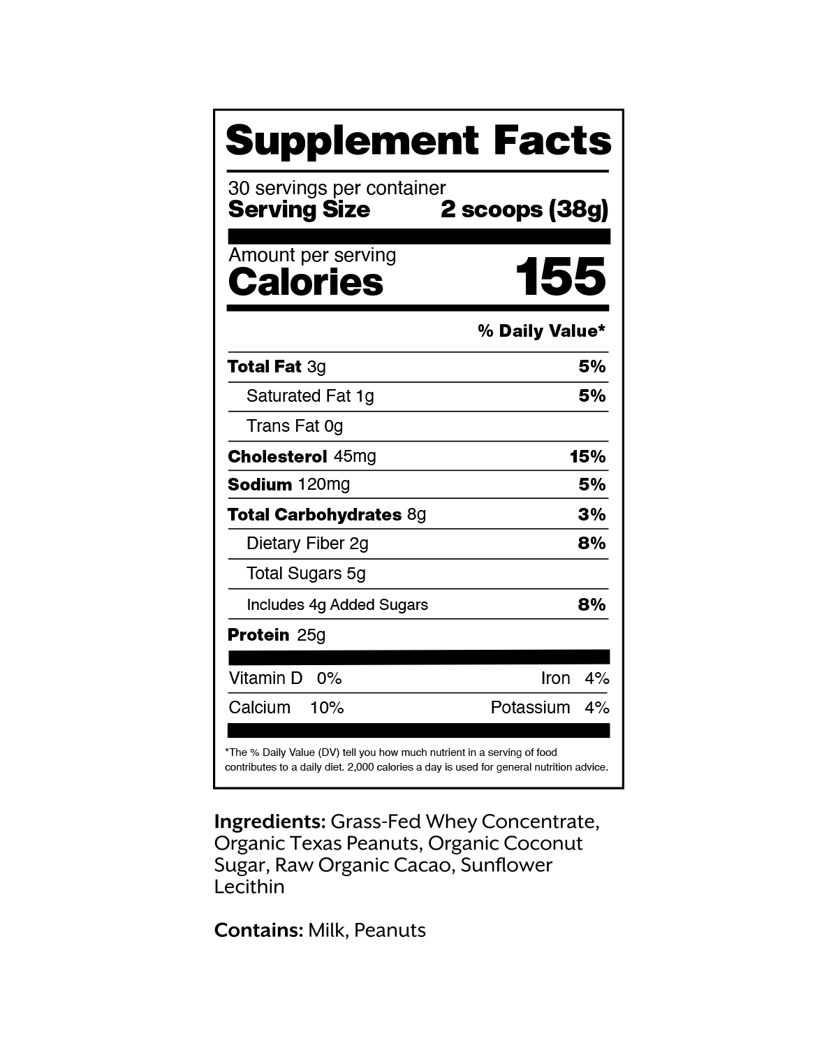 Chocolate Peanut Butter Whey Protein Powder - Image 4