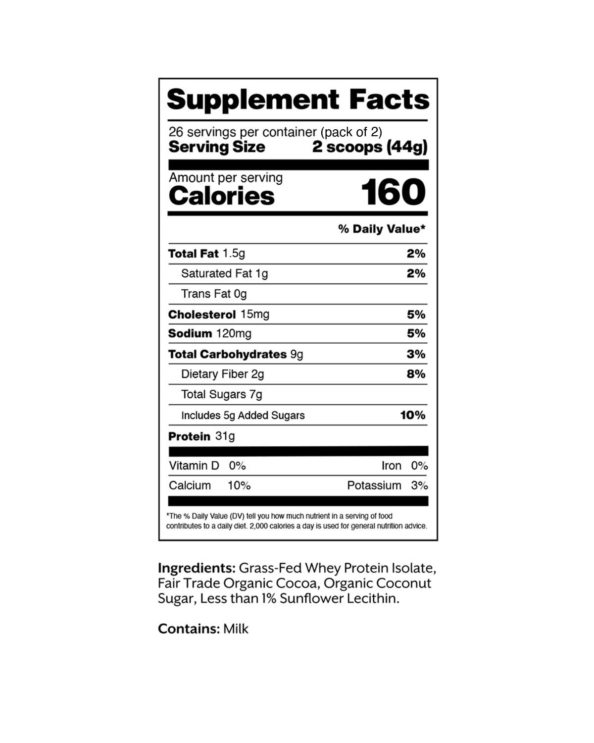 Chocolate Whey Protein Isolate Powder - Image 5