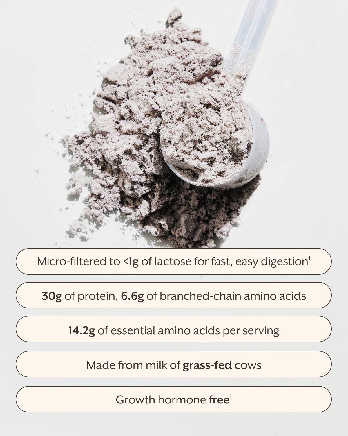 Cookies and Cream Whey Protein Isolate Powder - Image 4