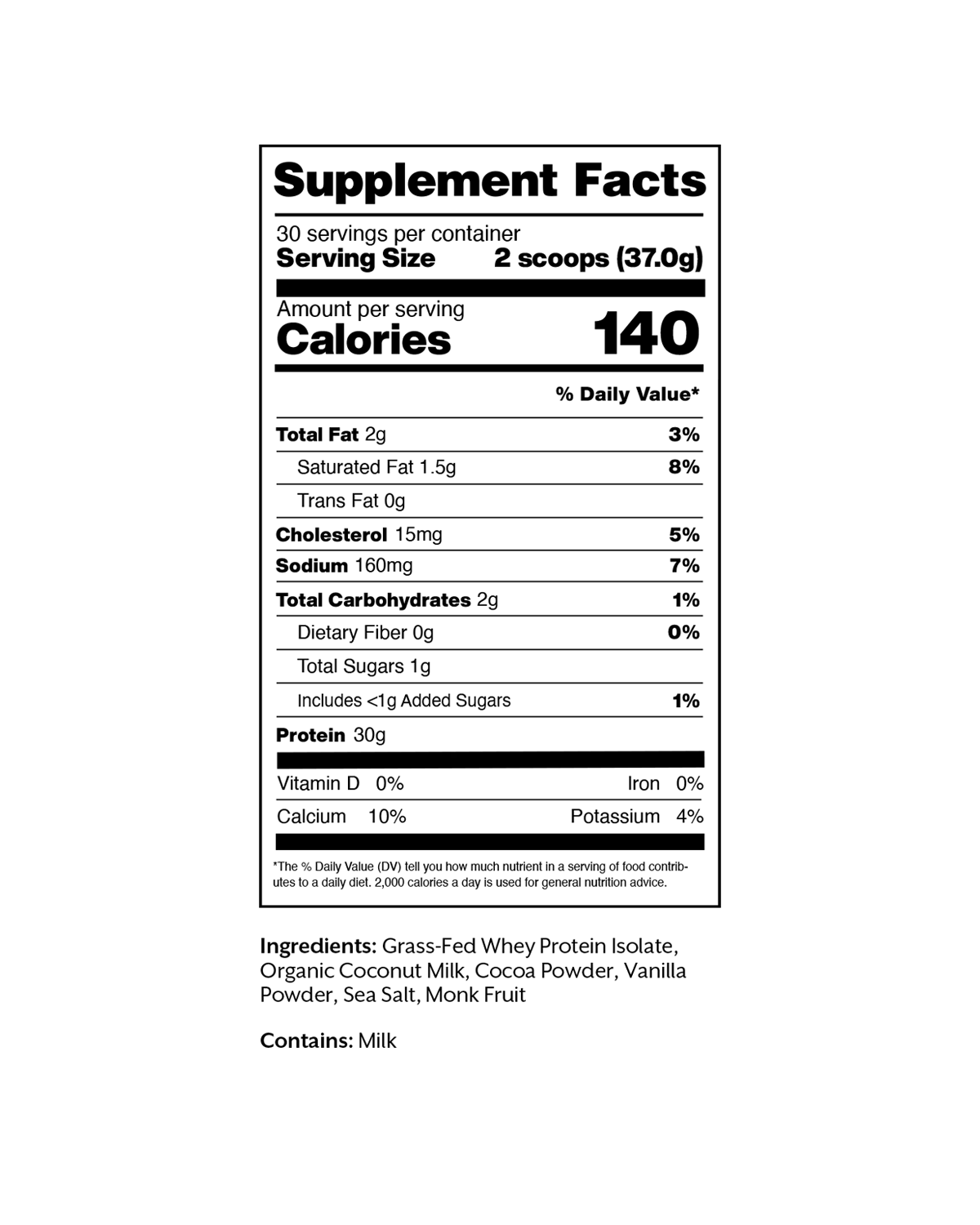 Cookies and Cream Whey Protein Isolate Powder - Image 5