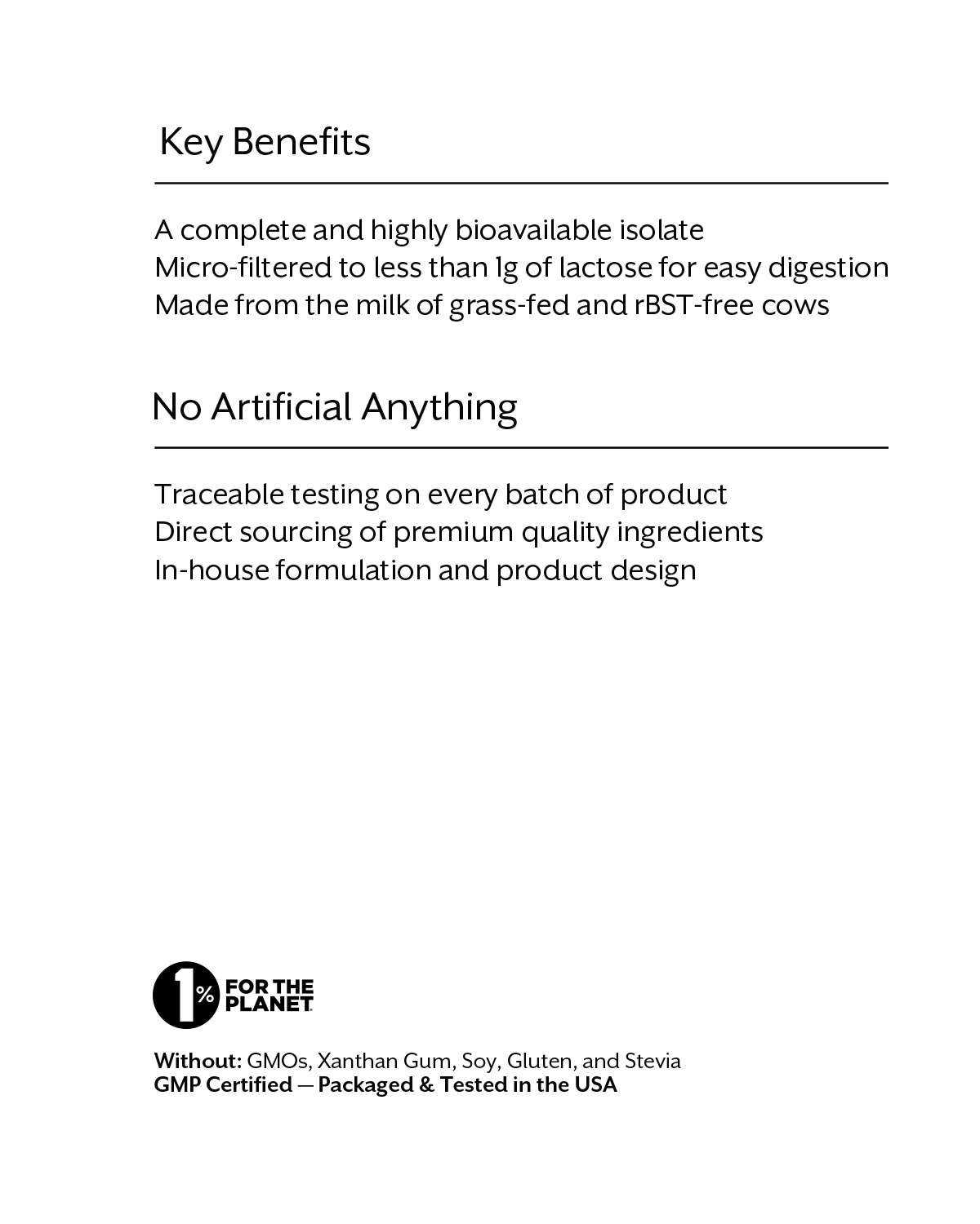 Cookies and Cream Whey Protein Isolate Powder - Image 8