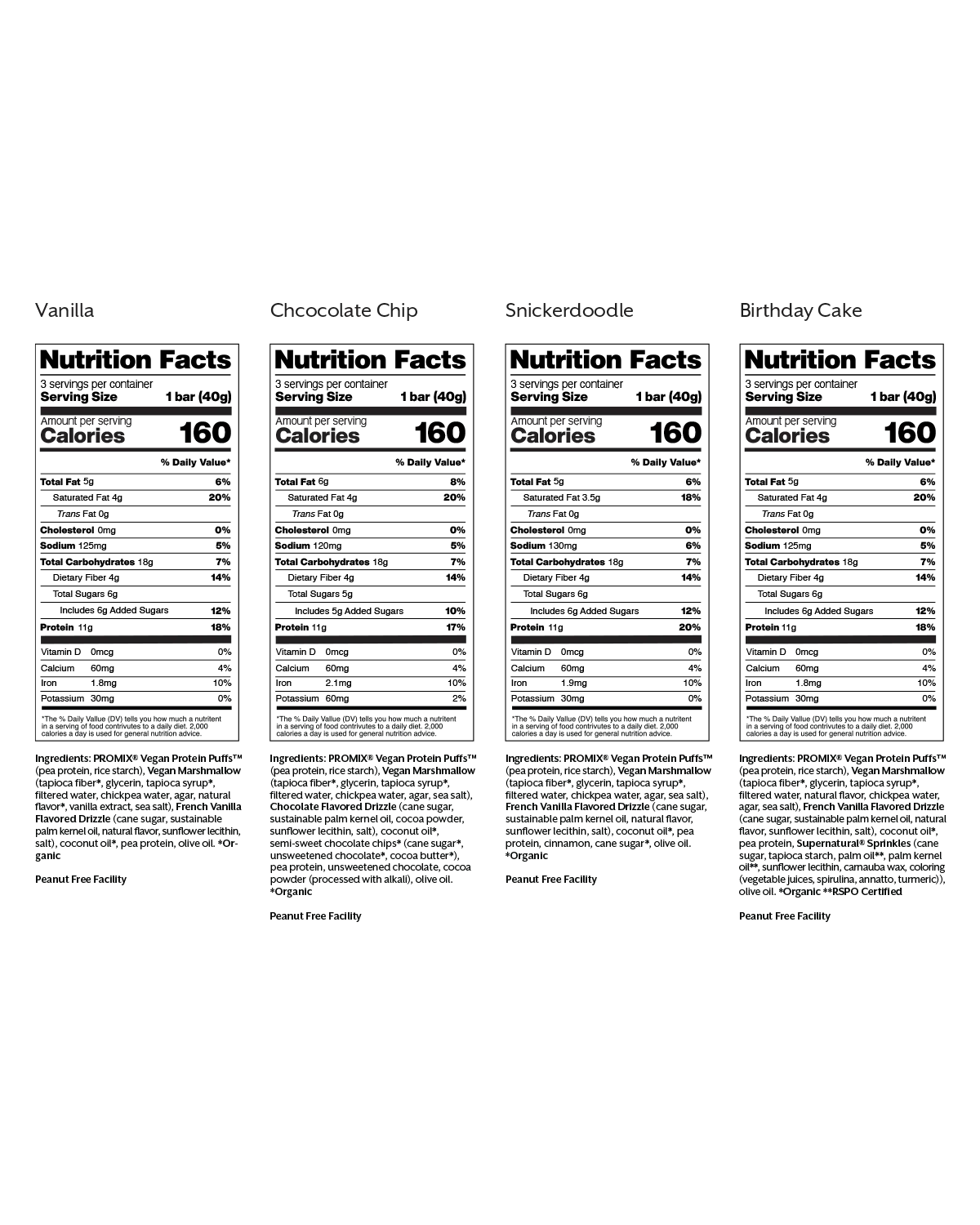 Plant Based Protein Puff Bars Variety Pack - Image 4