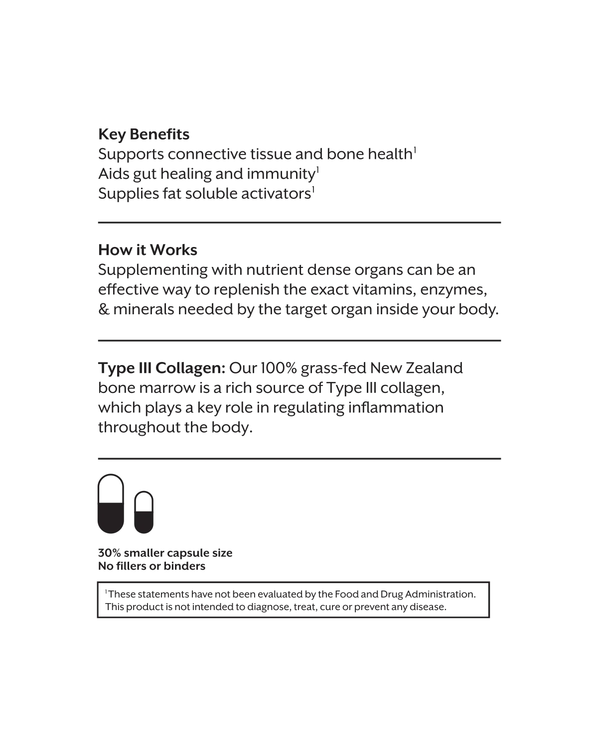 Promix Raw Bone Marrow Capsules - Image 4