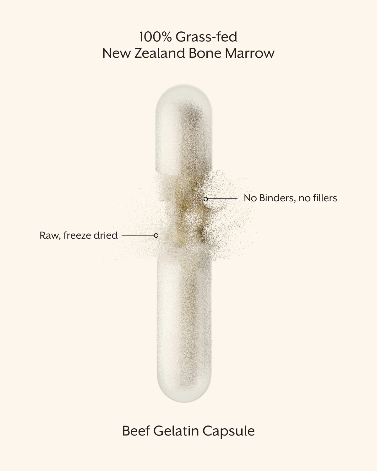 Promix Raw Bone Marrow Capsules - Image 6