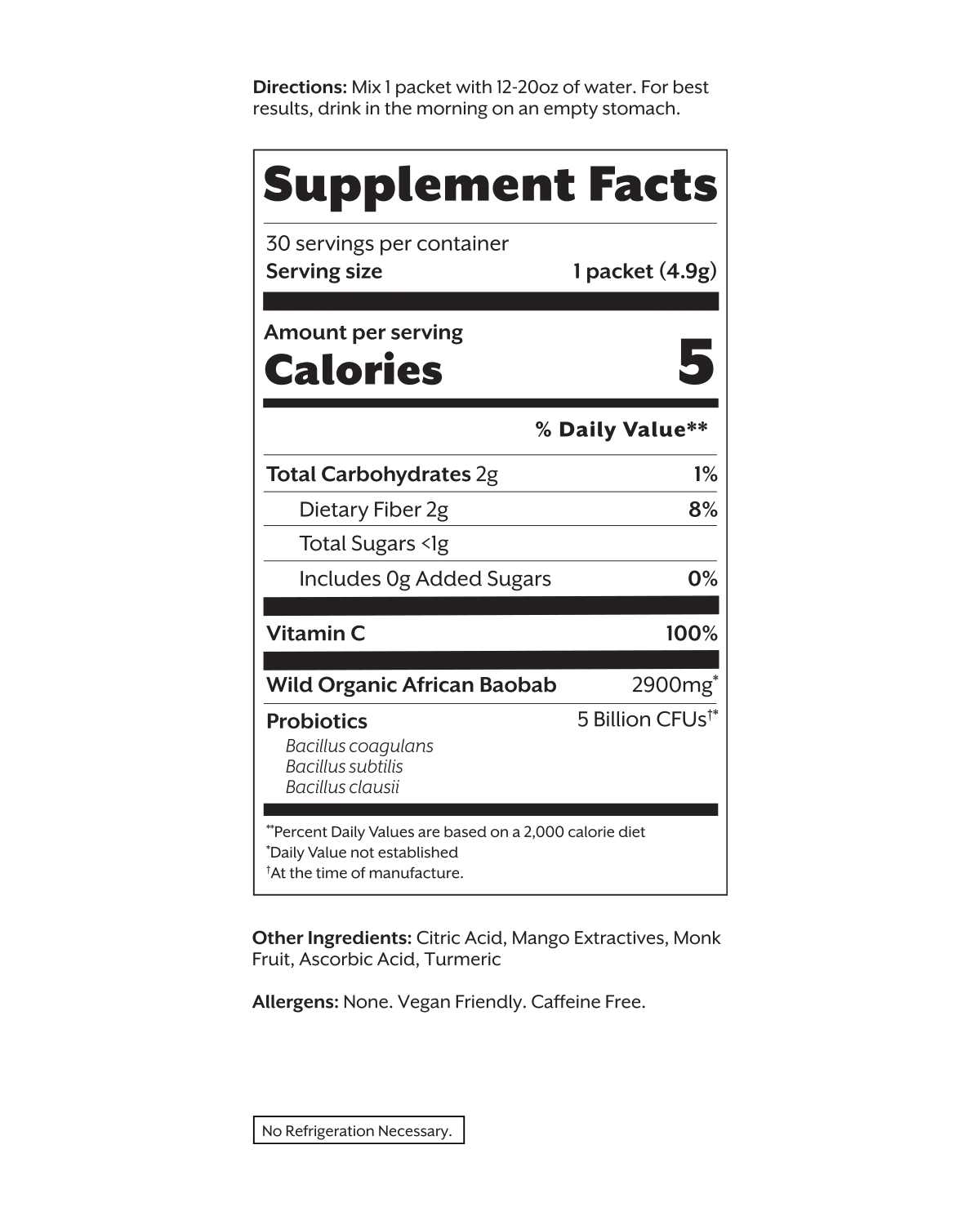 Tropical Mango Debloat: Prebiotic + Probiotic - Image 7