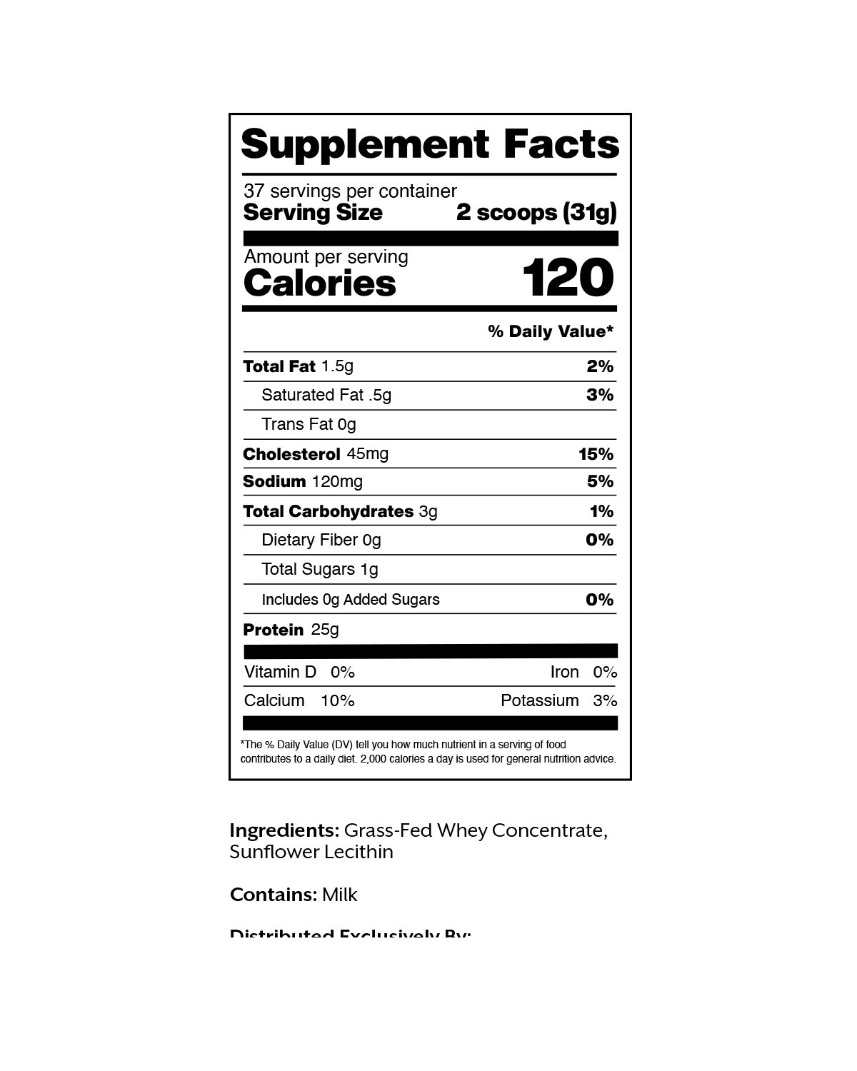 Unflavored Whey Protein Powder - Image 4