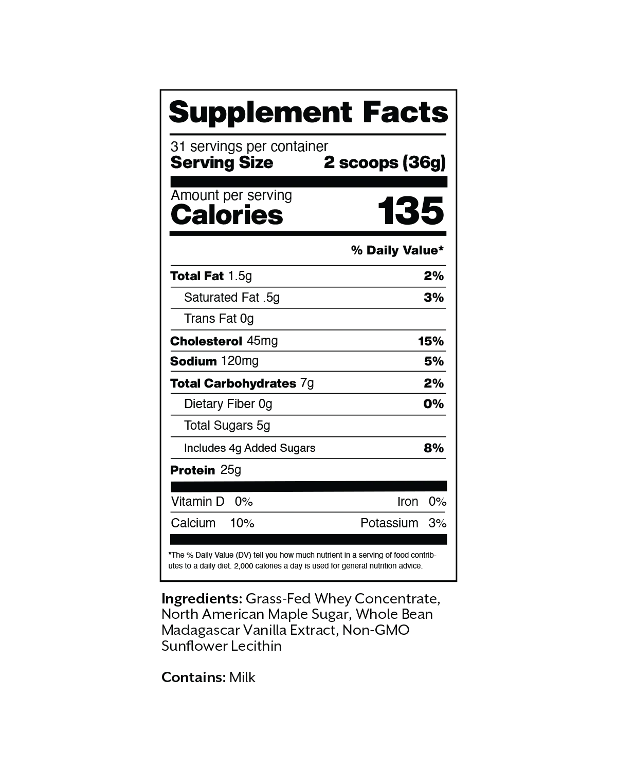 Vanilla Whey Protein Powder - Image 4