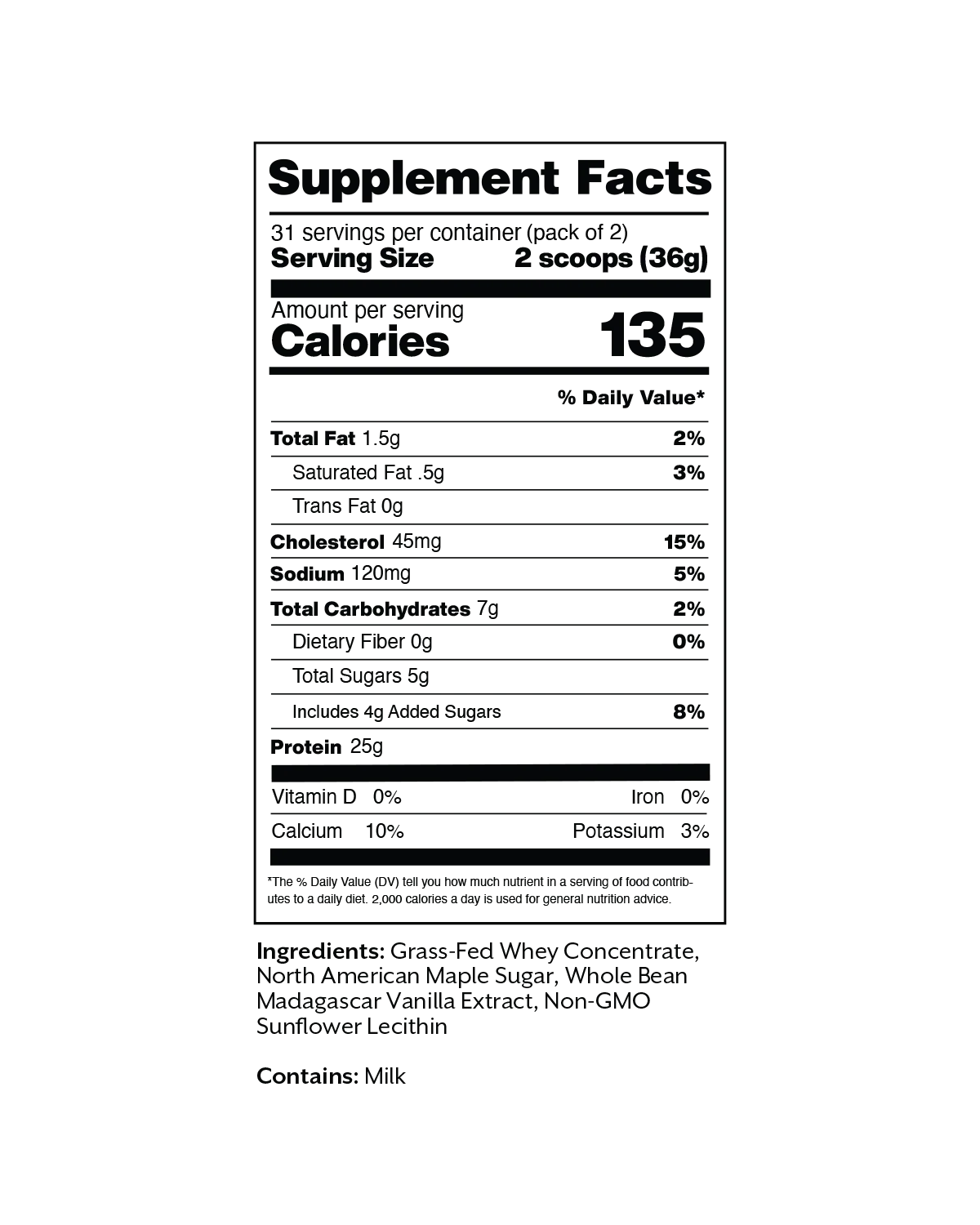 Vanilla Whey Protein Powder - Image 5