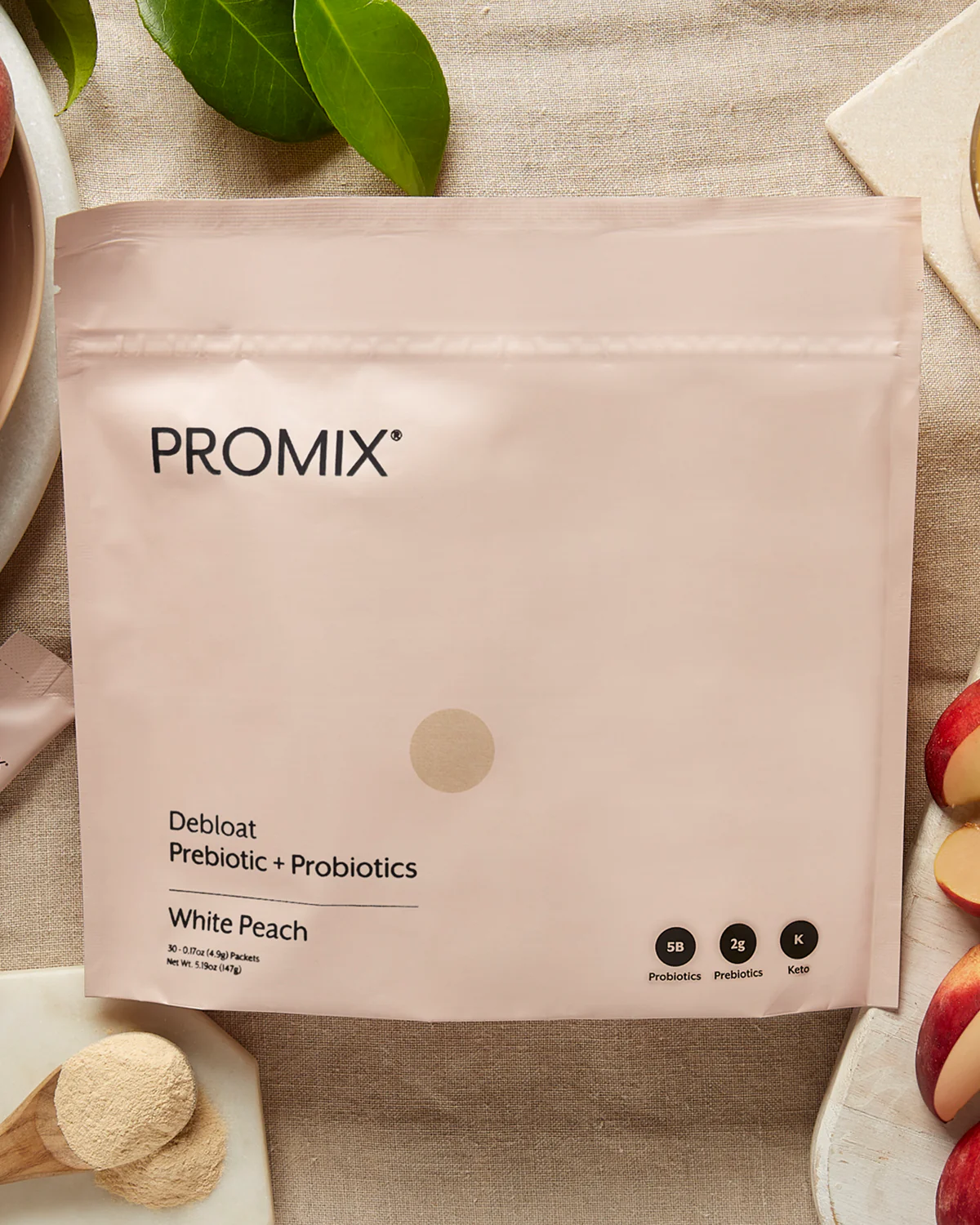 White Peach Debloat: Prebiotic + Probiotic - Image 14