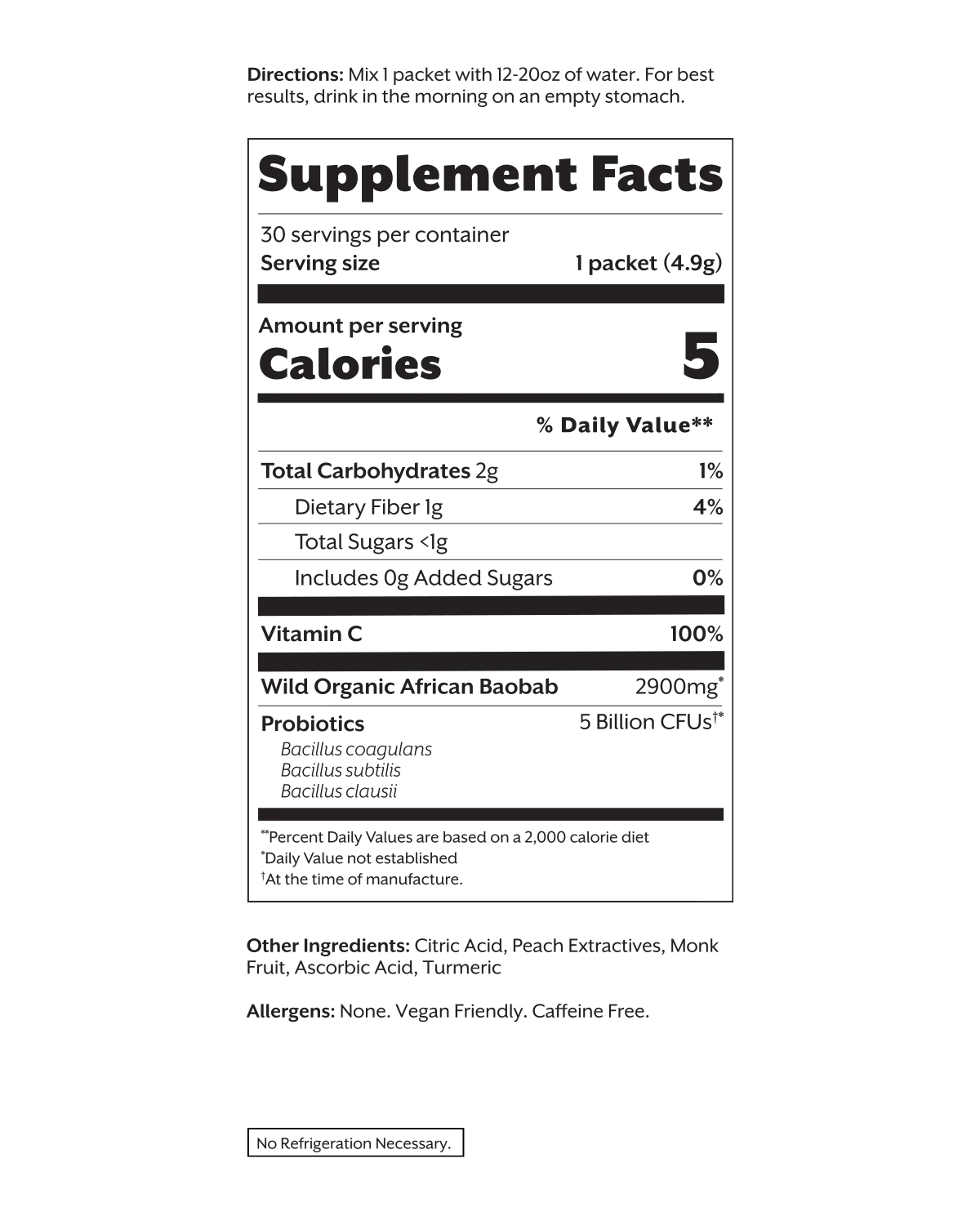 White Peach Debloat: Prebiotic + Probiotic - Image 8