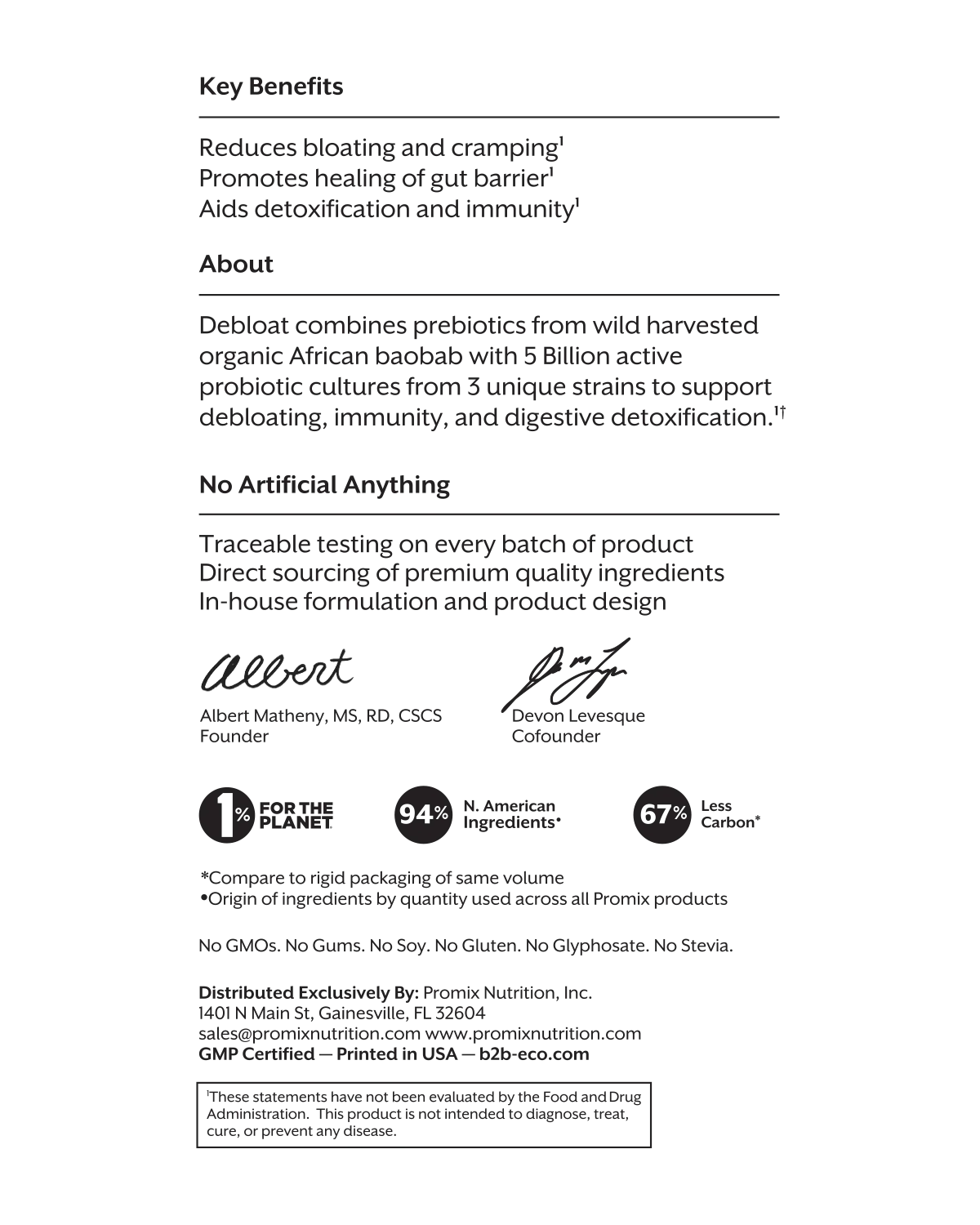 White Peach Debloat: Prebiotic + Probiotic - Image 9