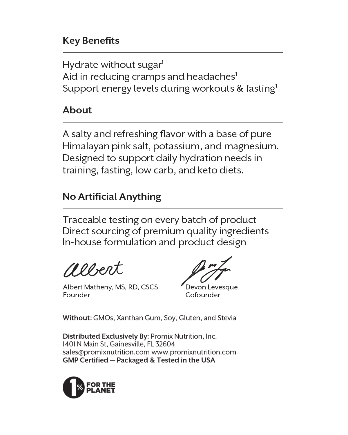 White Peach Electrolyte Drink Mix - Image 5